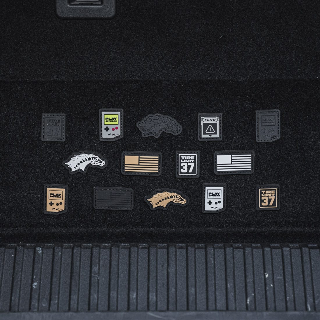 Fero Brand Patch + Tag Kit: Tire Size 37