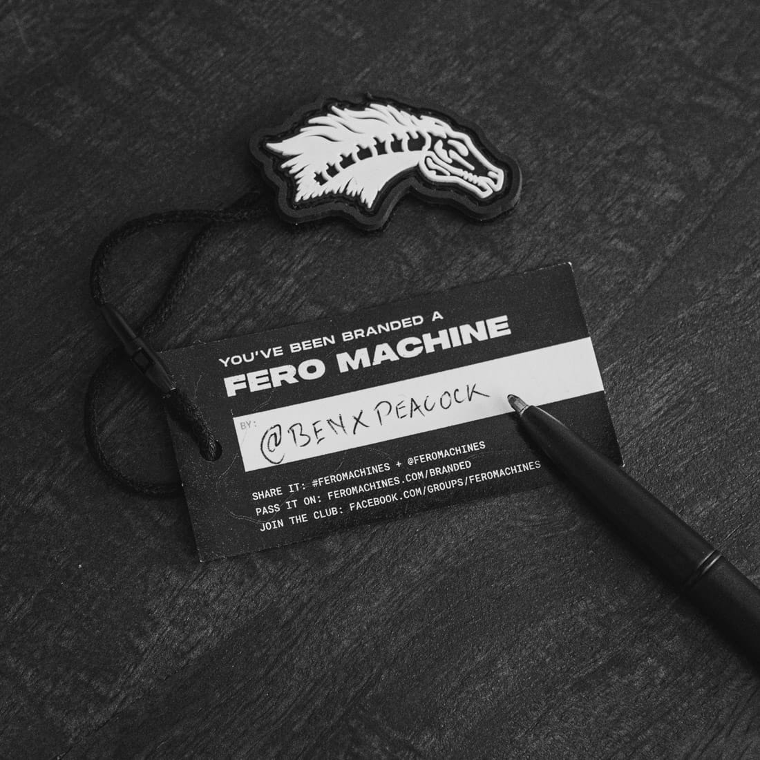Fero Brand Patch + Tag Kit: Tire Size 37