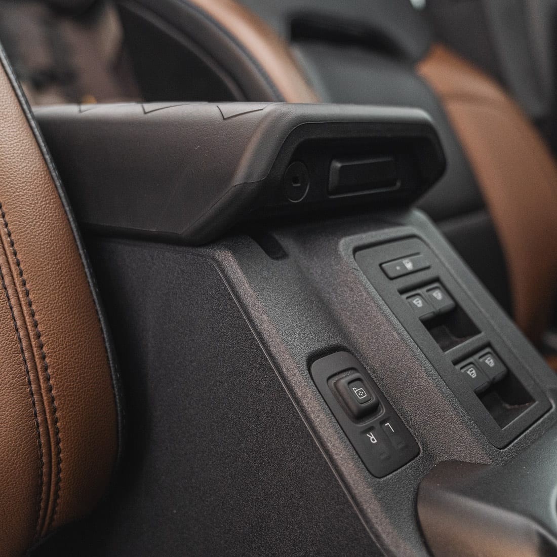 Komodo: Armrest Armor for 6G Bronco Center Console