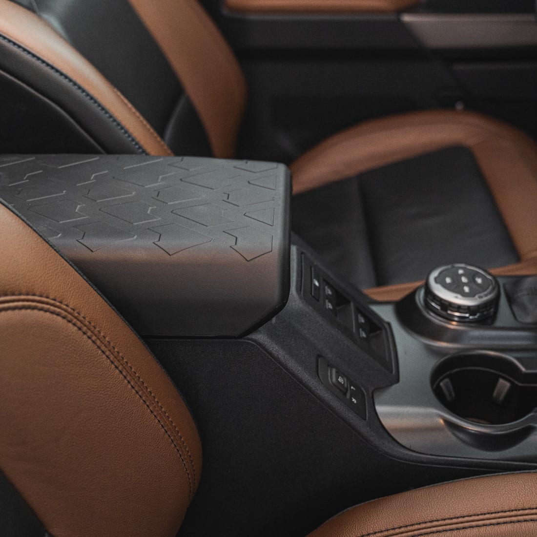 Komodo: Armrest Armor for 6G Bronco Center Console