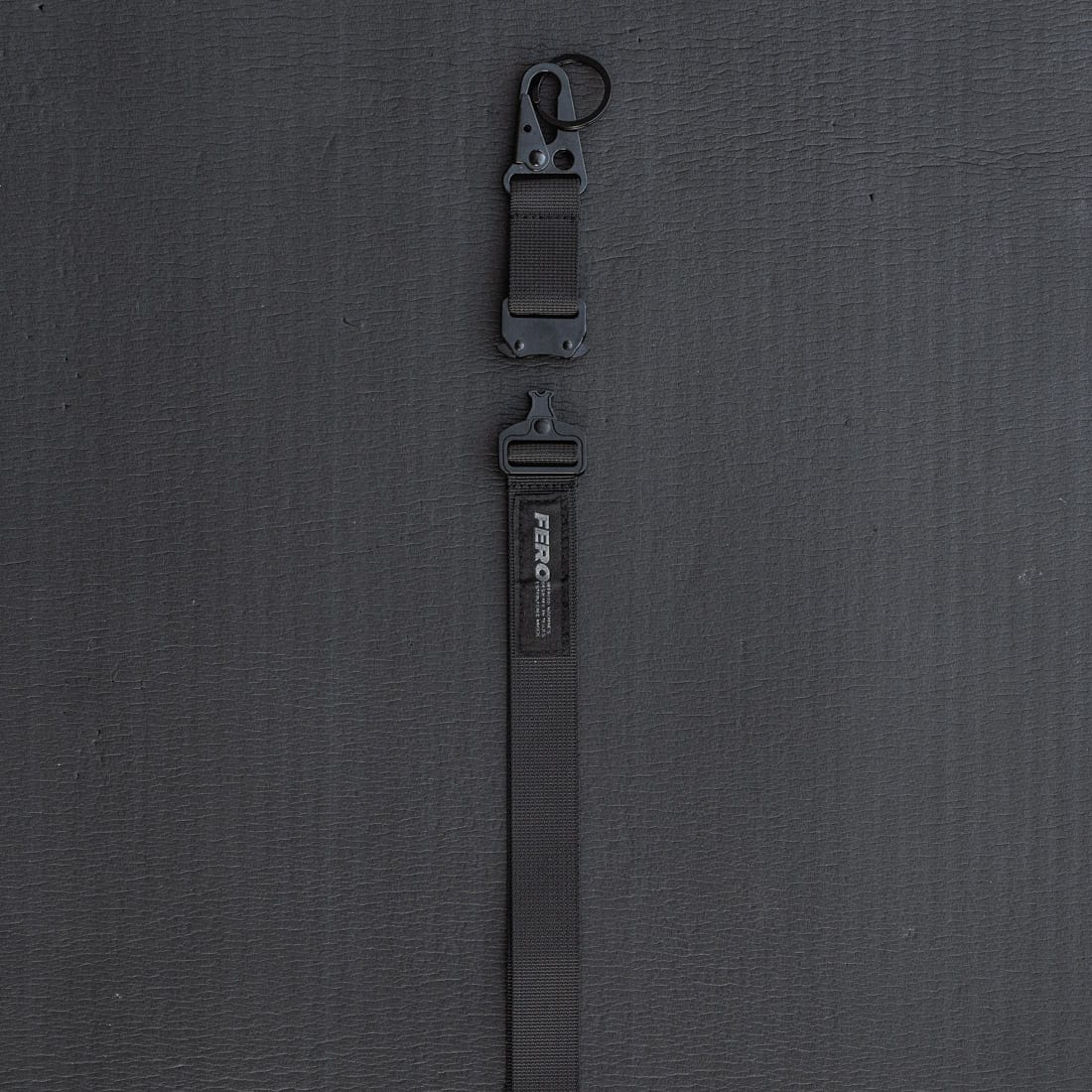 Clash Hook Lanyard w/ Quick Release Buckle - Stealth Black