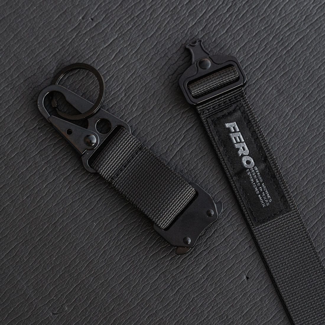 Clash Hook Lanyard w/ Quick Release Buckle - Stealth Black