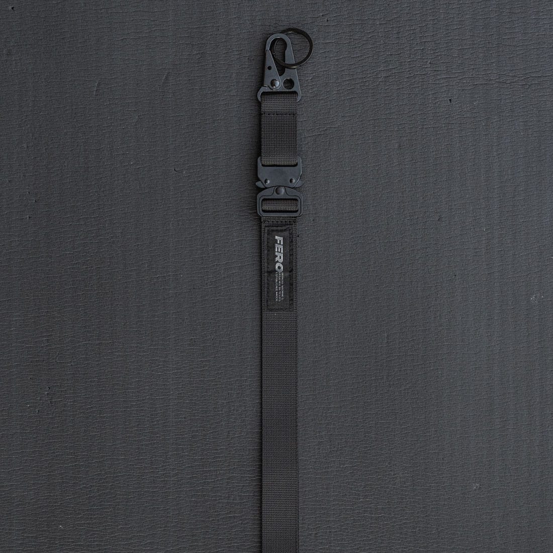 Clash Hook Lanyard w/ Quick Release Buckle - Stealth Black