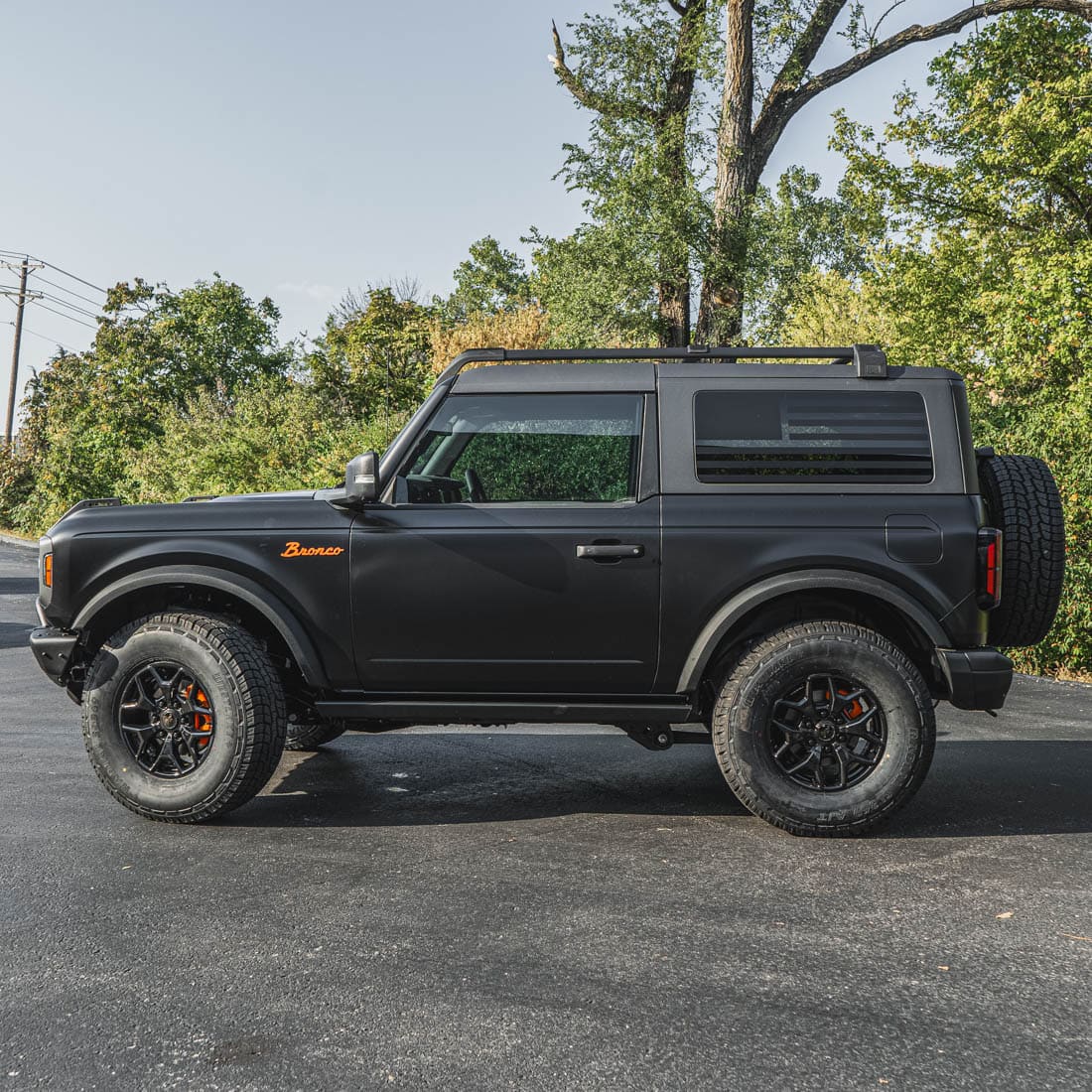 Rear Window Graphics for 6G Ford Bronco Hard Top