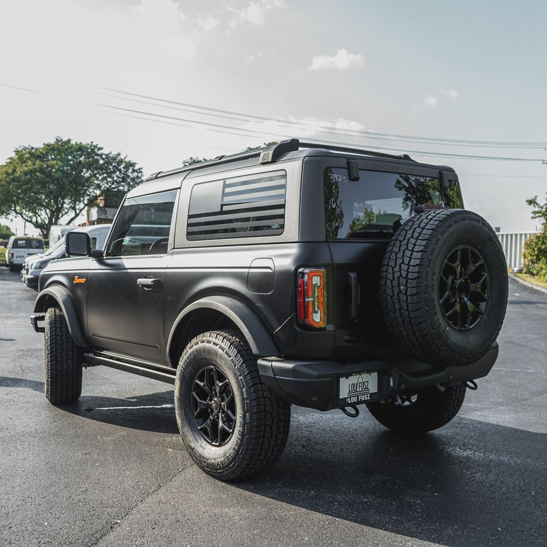 Rear Window Graphics for 6G Ford Bronco Hard Top