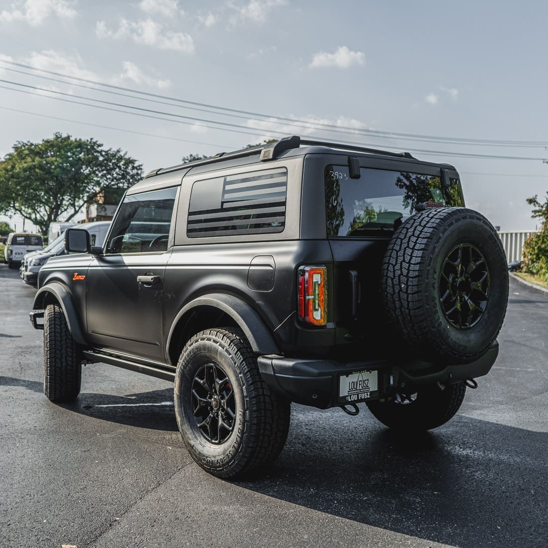 Rear Window Graphics for 6G Ford Bronco Hard Top