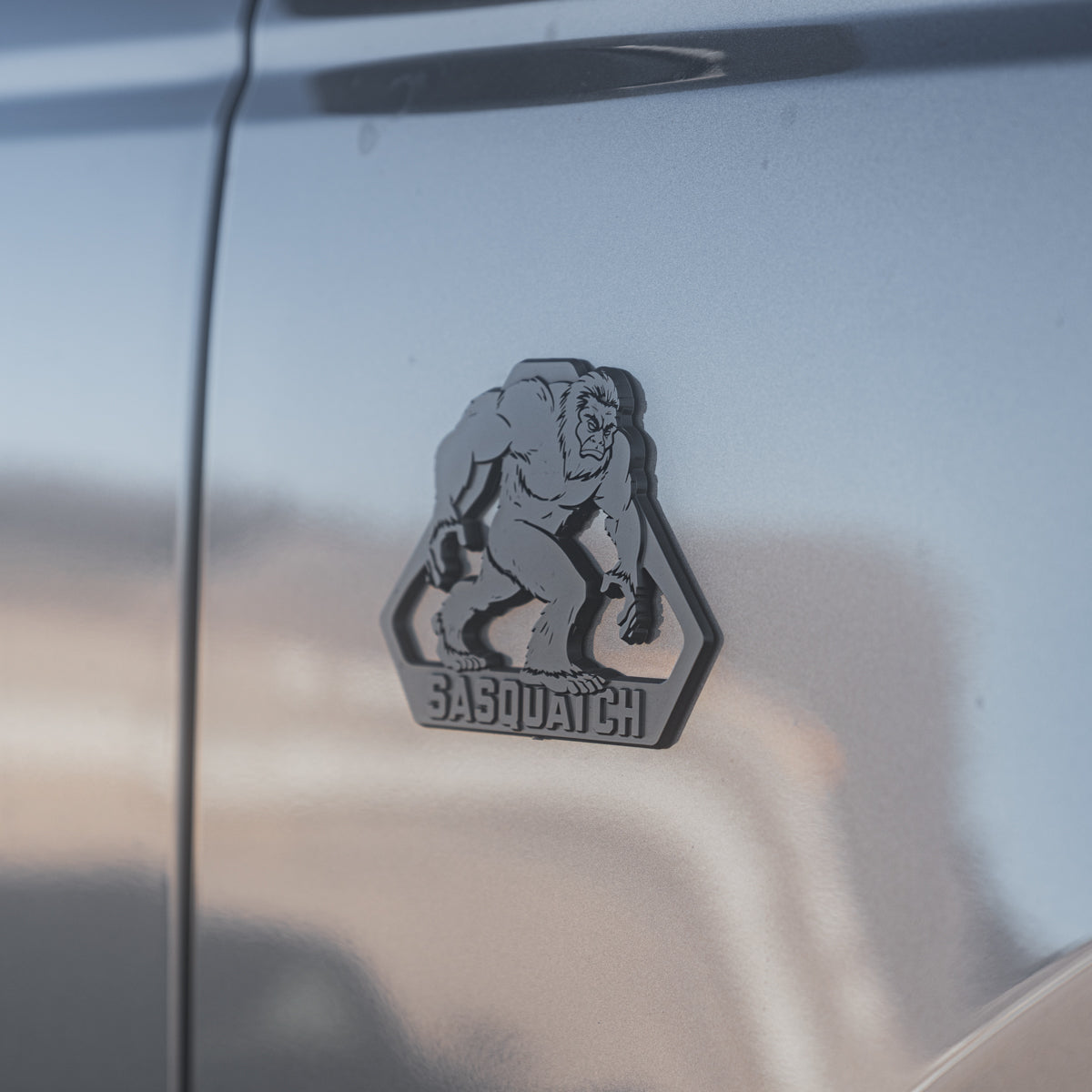 Sasquatch Fender Badges for 6th Gen Bronco - Stealth Black