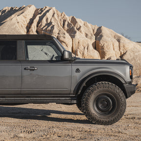 Sasquatch Fender Badges for 6th Gen Bronco - Stealth Black