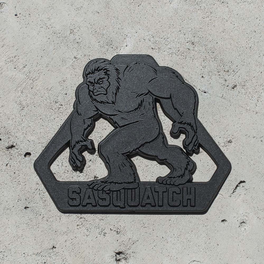 Sasquatch Fender Badges for 6th Gen Bronco - Stealth Black