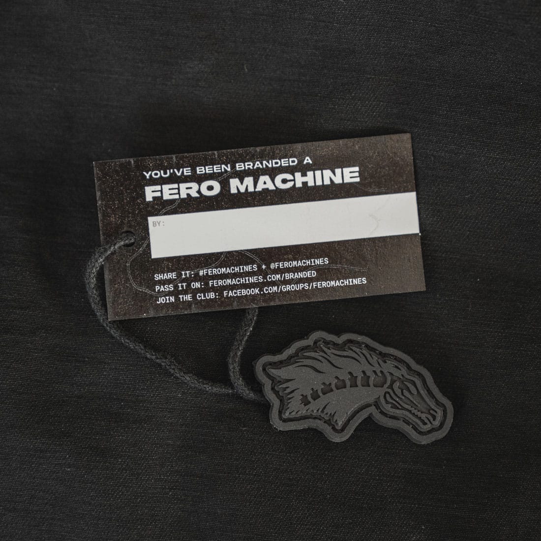 Fero Brand Patch + Tag Kit: Tire Size 37