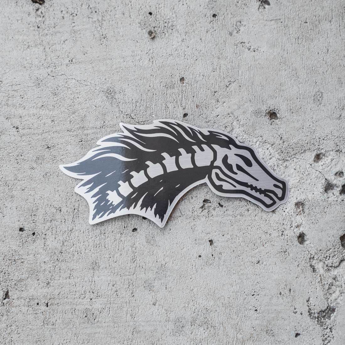 Fero Exohorse Metallic Vinyl Sticker