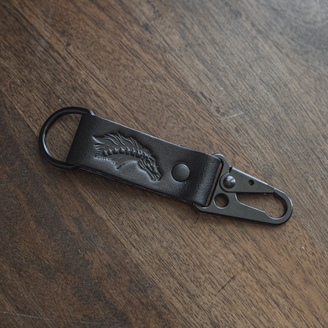 Fero Exohorse Leather Clash Keychain